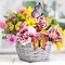 Wooden Hollow Spring Butterfly Ornaments Activity Craft Kit to Paint, 6 Styles DIY Blank Unfinished Wood Cutouts Ornament for Crafts Hanging Decorations Summer